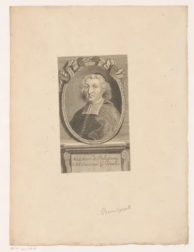 Portret van Melchior de Polignac