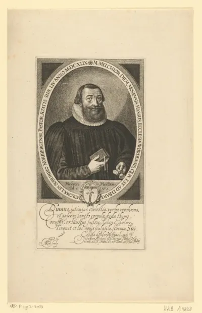 Portret van Melchior Diem