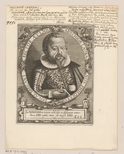 Portret van Melchior Lauban