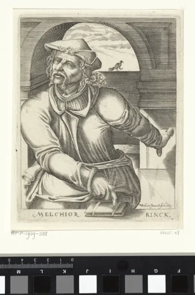 Portret van Melchior Rinck