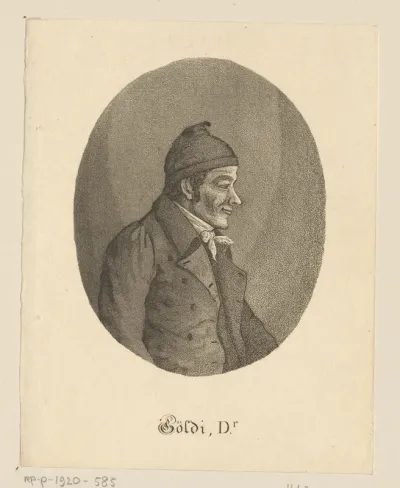 Portret van meneer dr. Göldi