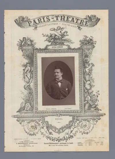 Portret van meneer Engel