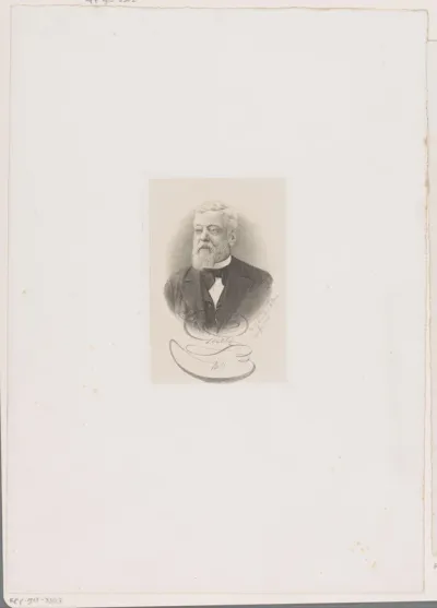 Portret van meneer Geerts