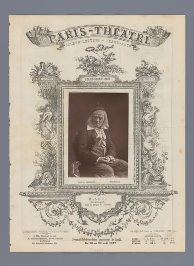 Portret van meneer Milher