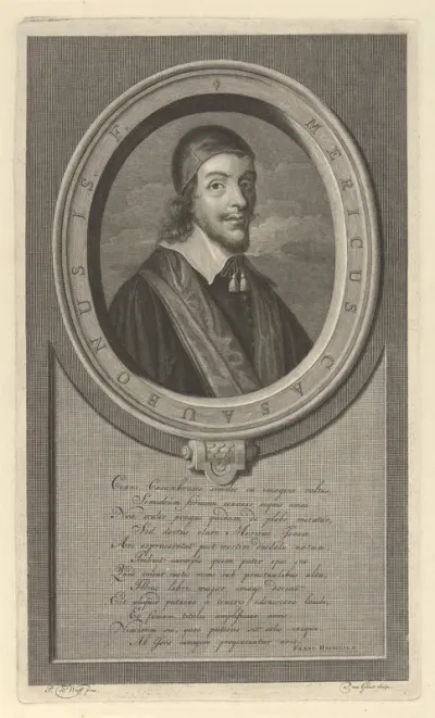 Portret van Mericus Casaubon