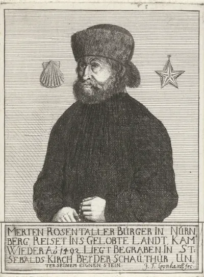 Portret van Merten Rosentaler