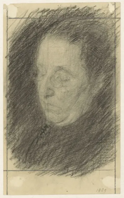 Portret van mevrouw A.J. Dirks-Kruysse