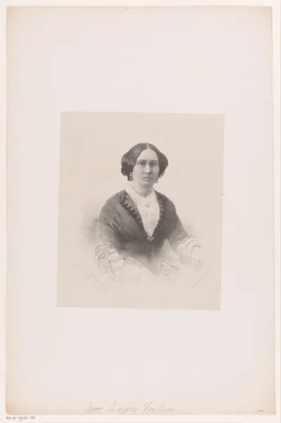 Portret van mevrouw Anna Geertruida Seegers Veeckens-Exter