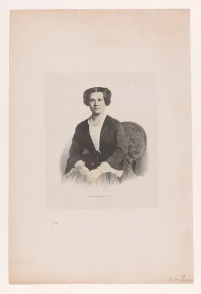 Portret van mevrouw Bezier