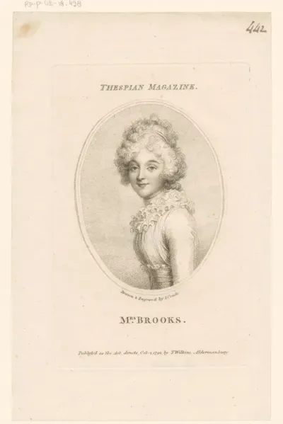 Portret van mevrouw Brooks