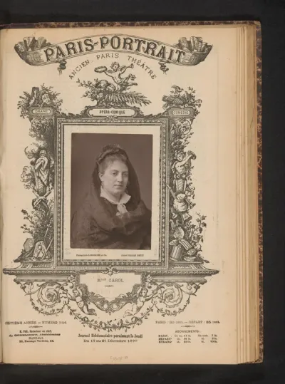 Portret van mevrouw Carol