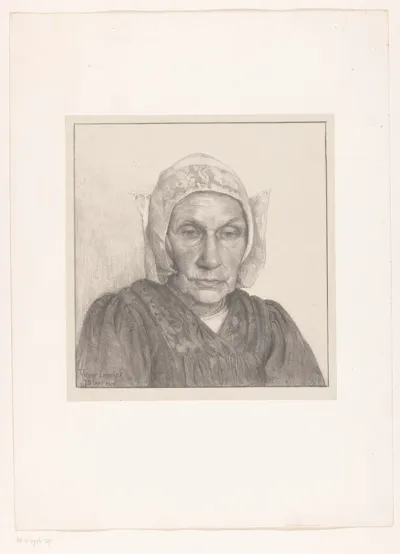 Portret van mevrouw Immink