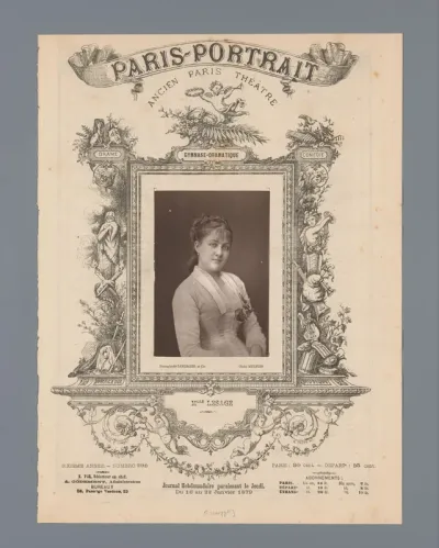 Portret van mevrouw Lesage
