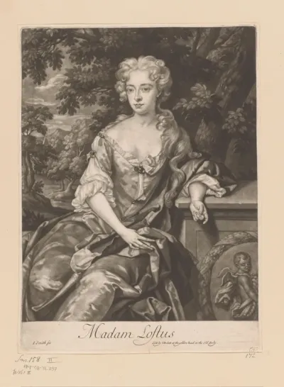 Portret van mevrouw Loftus