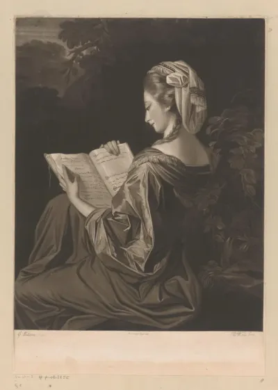 Portret van mevrouw Lumsdon