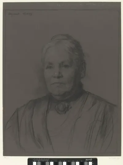 Portret van mevrouw M. Heering-Spakler