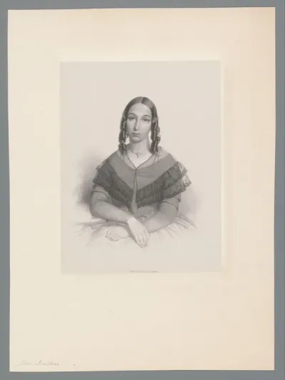 Portret van mevrouw Malluc