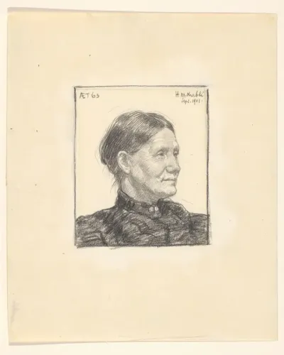 Portret van mevrouw Parnemann