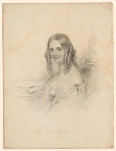Portret van mevrouw Phillipson