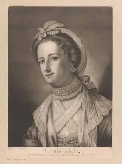 Portret van mevrouw Pond