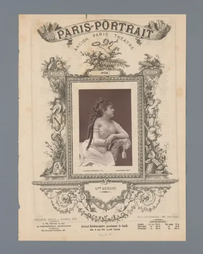 Portret van mevrouw Richard