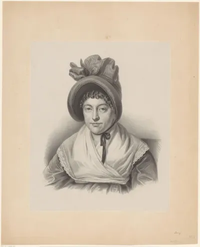 Portret van mevrouw Wachter
