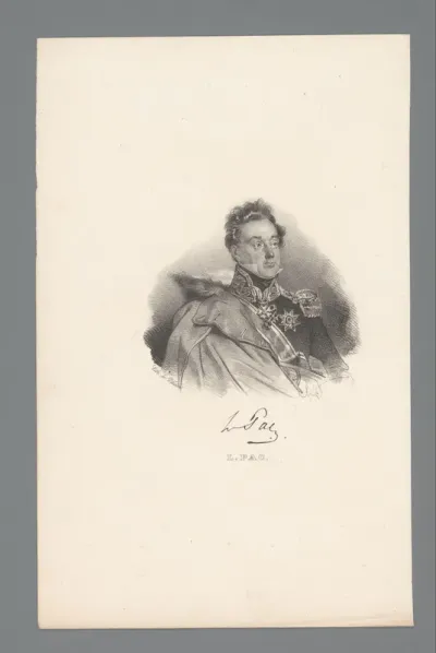 Portret van Michał Ludwik Pac