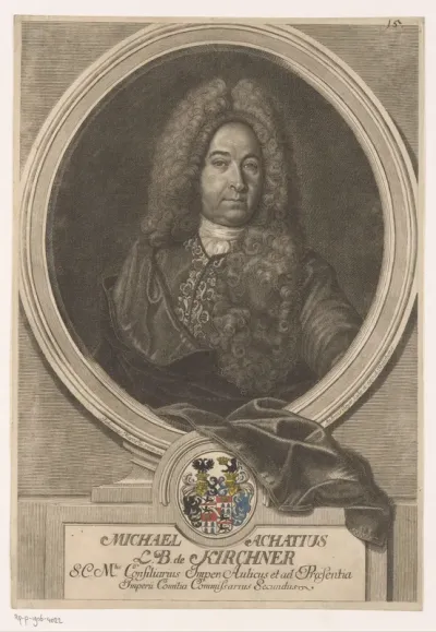 Portret van Michael Achatius Kirchner