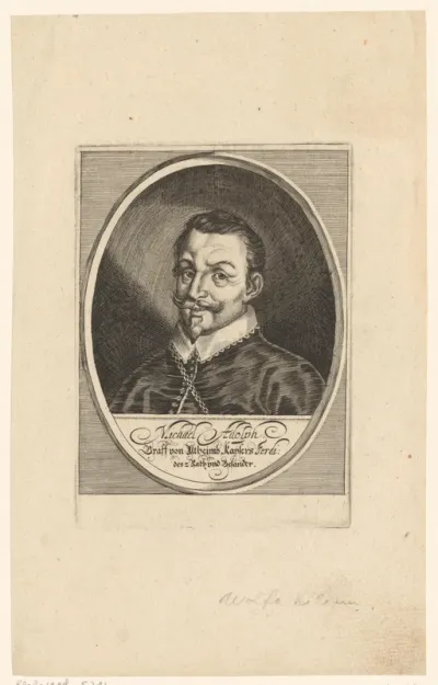 Portret van Michael Adolf von Althann