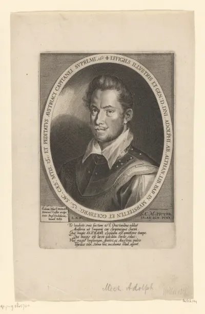 Portret van Michael Adolf von Althann