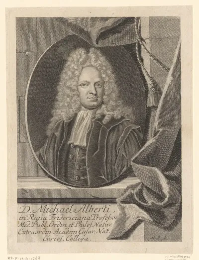 Portret van Michael Alberti