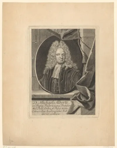 Portret van Michael Alberti