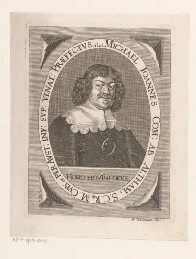 Portret van Michael Ioannes von Altham