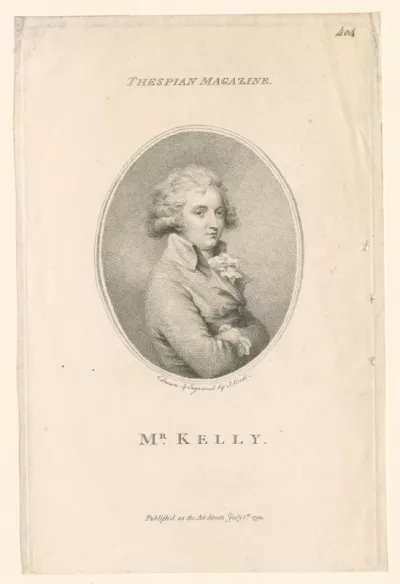 Portret van Michael Kelly