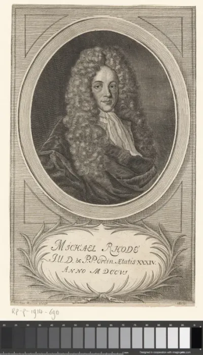 Portret van Michael Rhode