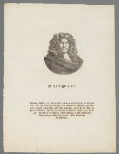 Portret van Michael Willmann