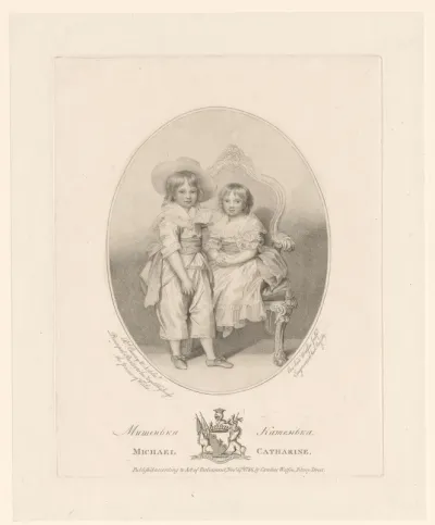 Portret van Michail en Catherine Vorontsov