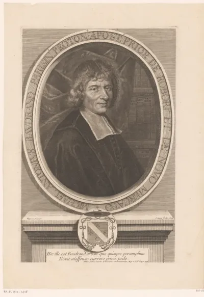 Portret van Michel Antoine Baudrand