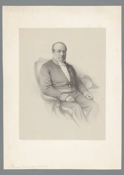 Portret van Michel Arnold Bamps