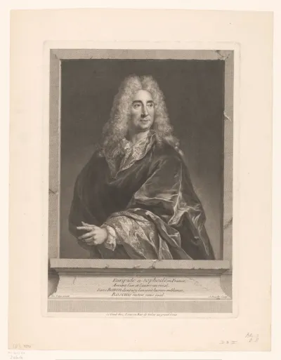 Portret van Michel Baron