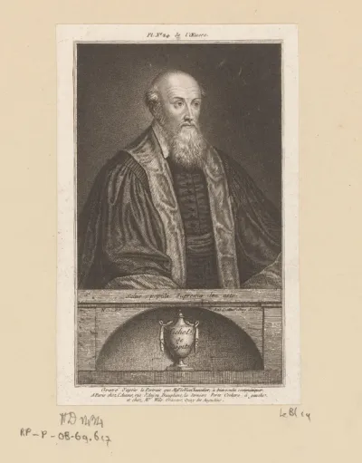 Portret van Michel de L'Hospital