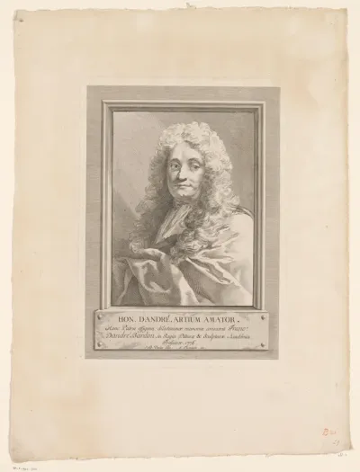Portret van Michel François Dandré-Bardon