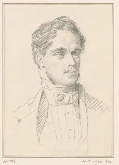 Portret van Michel Ghislain Stapleaux