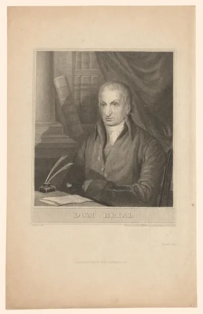 Portret van Michel Jean Joseph Brial