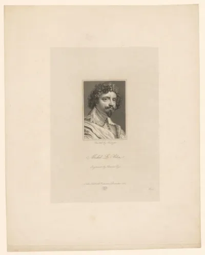 Portret van Michel Le Blon