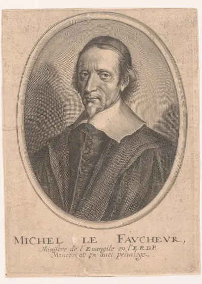 Portret van Michel le Faucheur