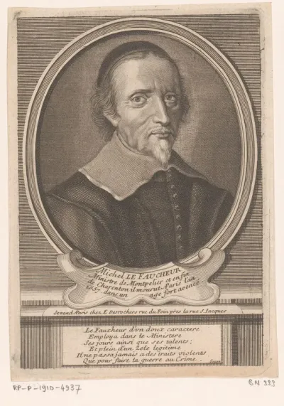 Portret van Michel le Faucheur