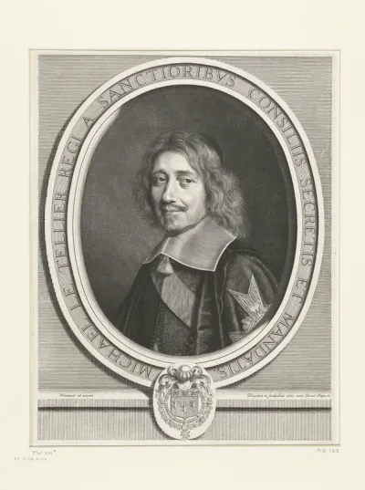 Portret van Michel Le Tellier