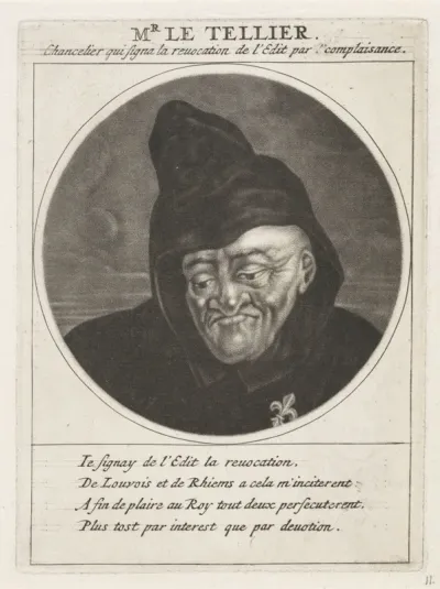 Portret van Michel Le Tellier