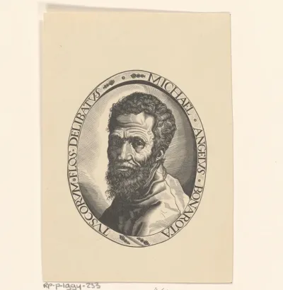 Portret van Michelangelo